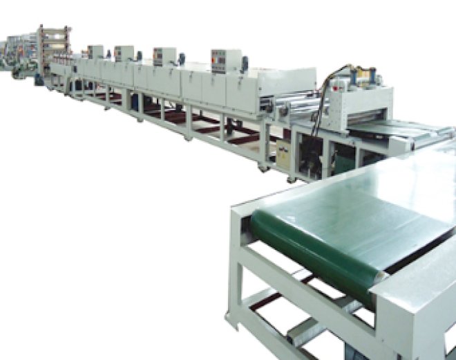 Flat cardboard production line-SANPPL-1600