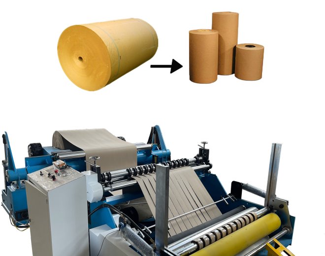 Paper Slitter And Rewinder Machine